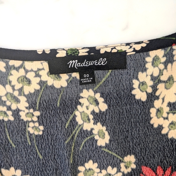 Madewell Mini Dress / Ruffled Floral Dress - Picture 4 of 9